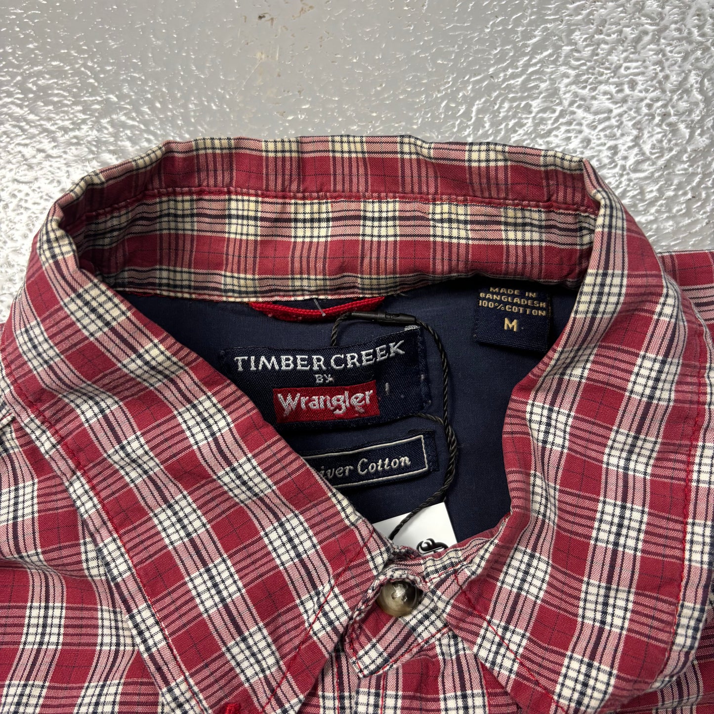 Vintage Wrangler Plaid Shirt (M)(VC)