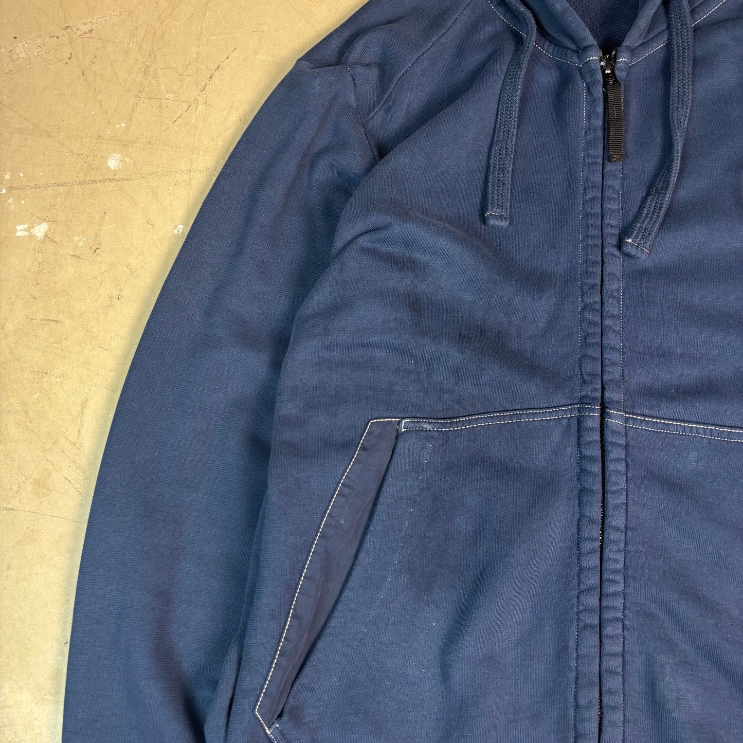 Stone Island 2010s Patch Logo Hoodie (M)