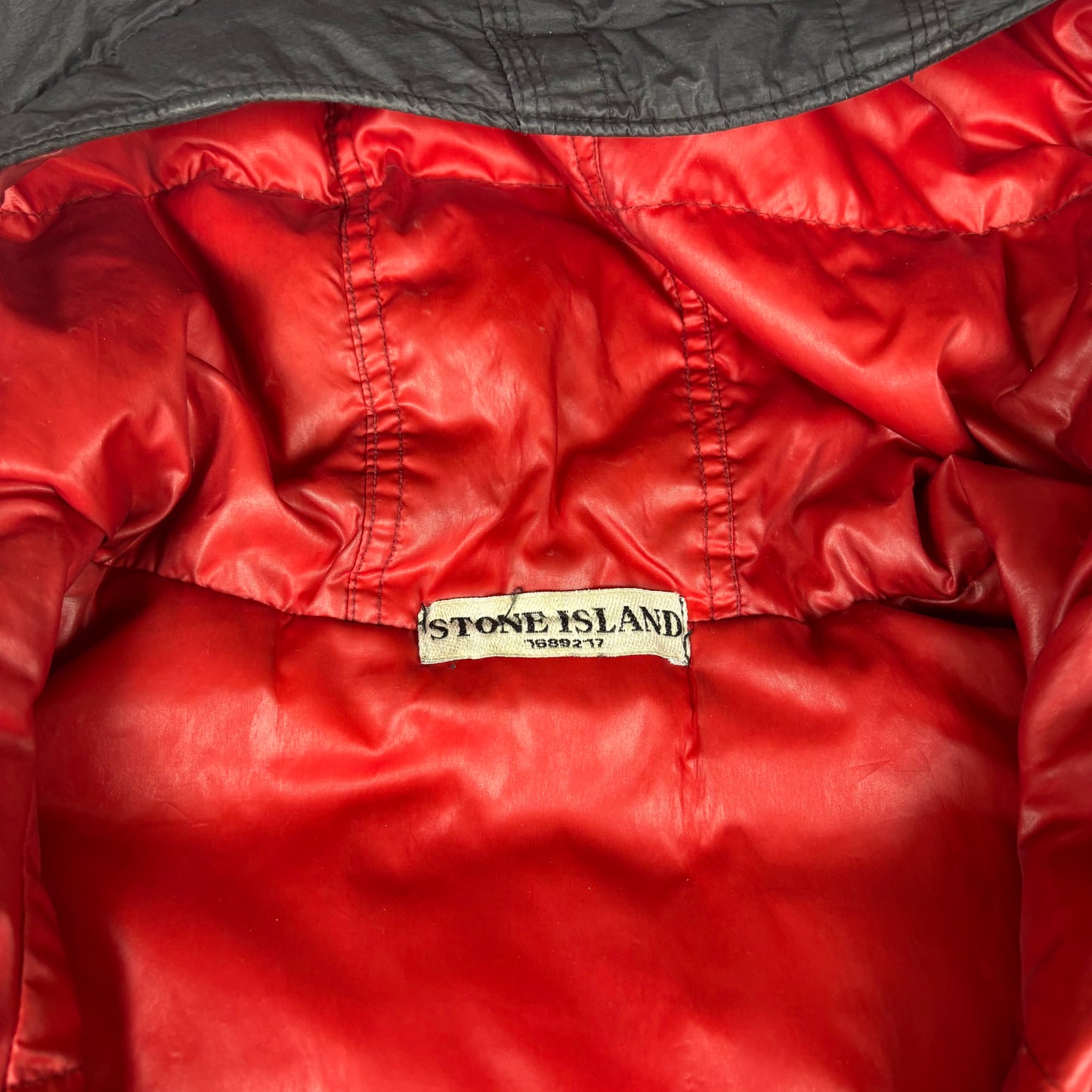 (A Top Pick) Stone Island 2009 Vintage Mesh Badge Goose Down Jacket (L)