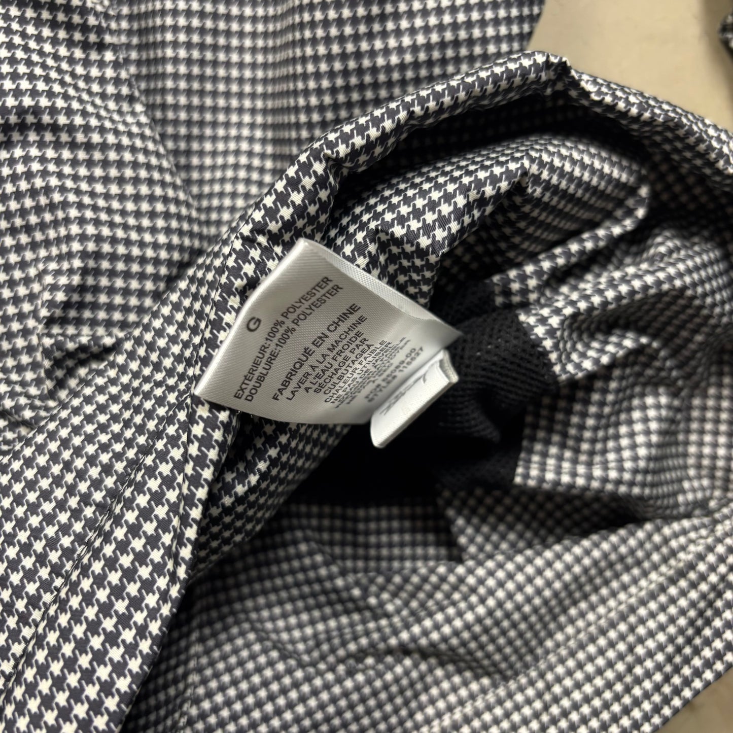 z Stussy Houndstooth Jacket (L)(SC)