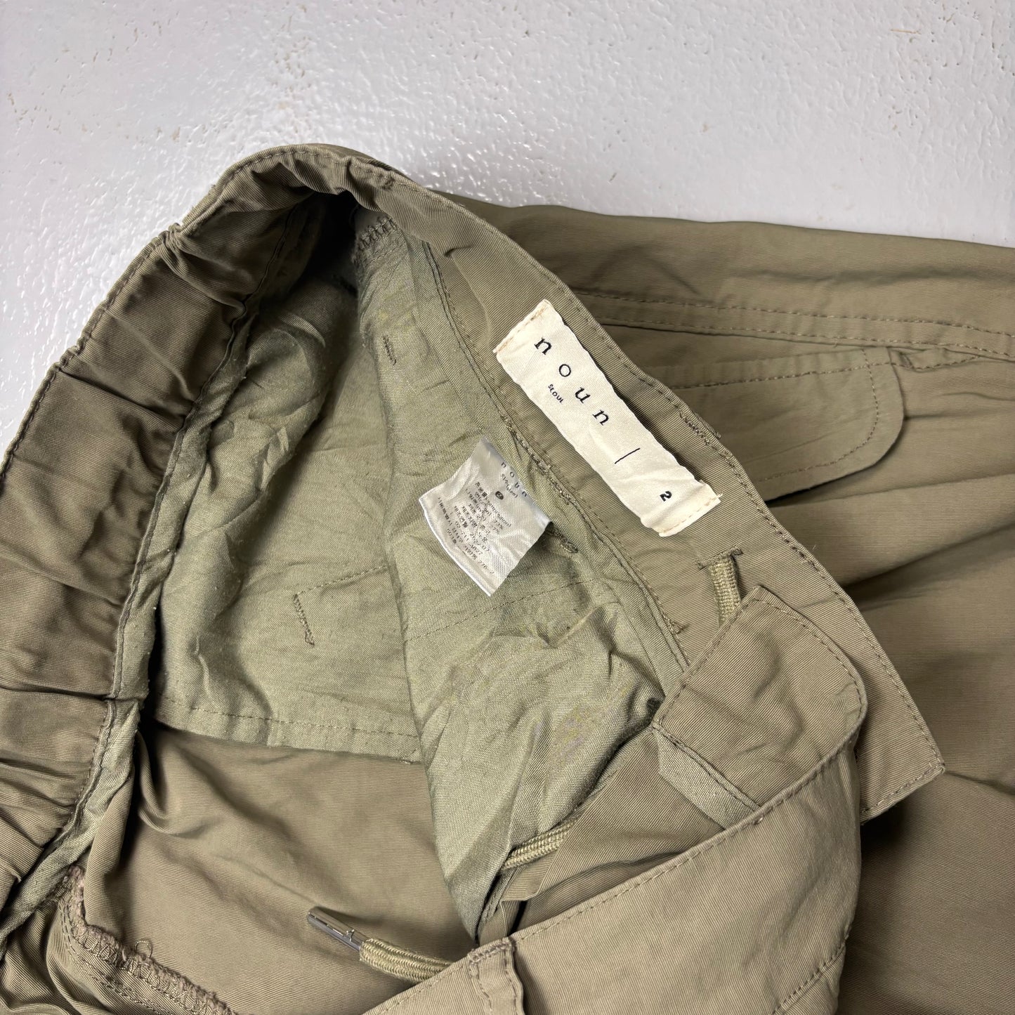 Noun Nylon Korean Miliatry Style Trousers (One Size 34-36)(SC)