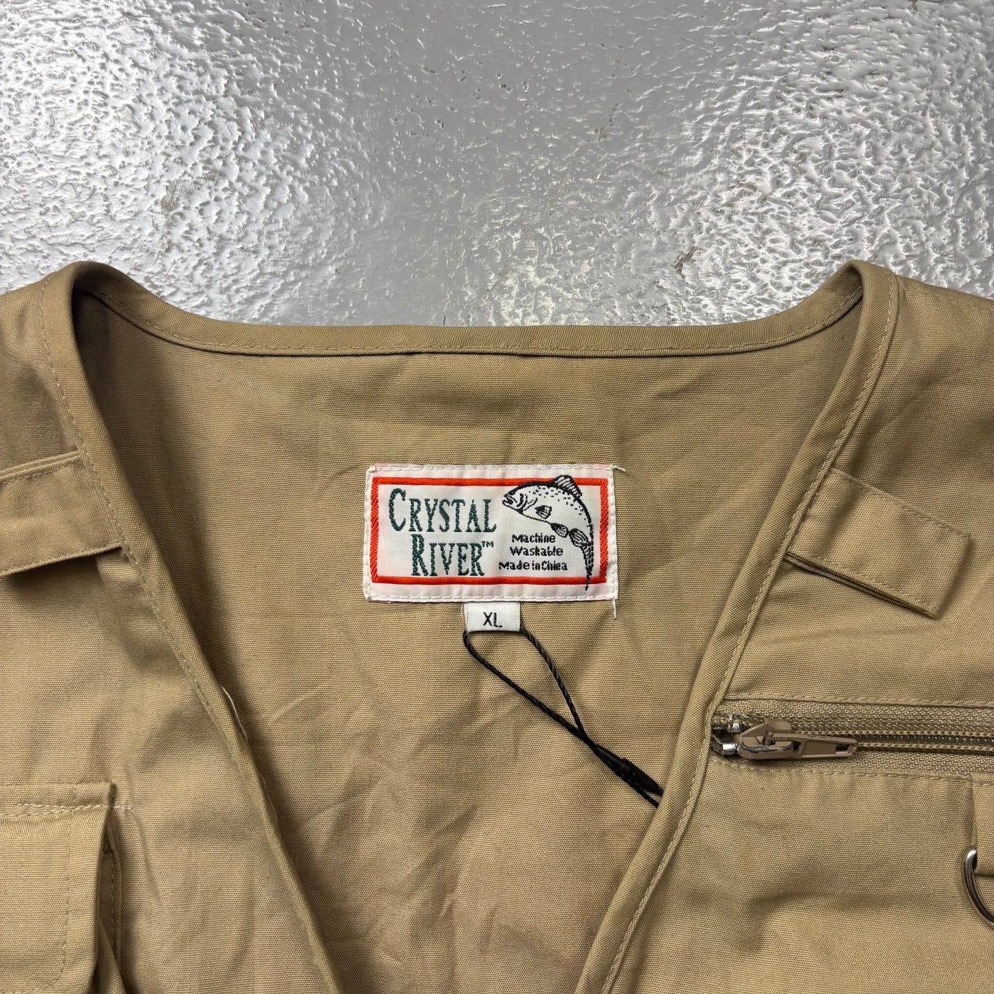 Vintage Multi Pocket Vest (M)(VC)