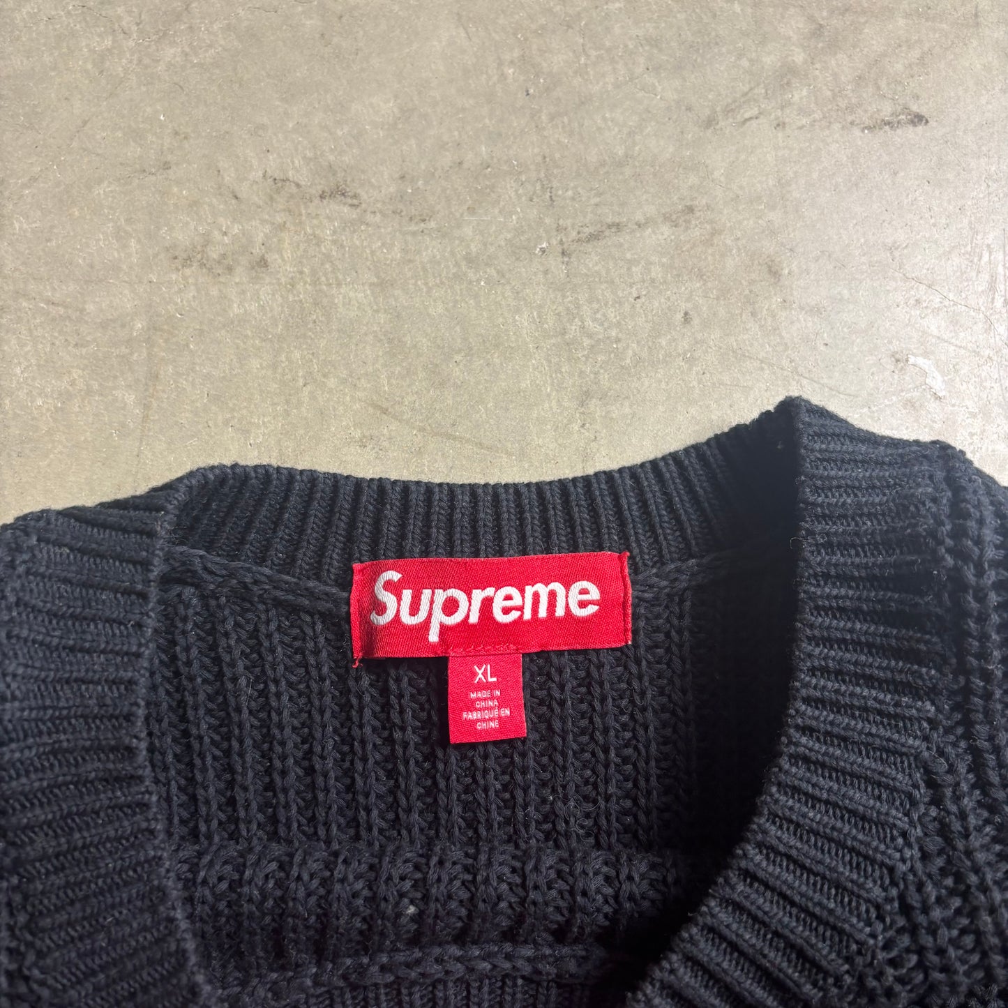 (A Top Pick) Supreme Old English Knit (XL)