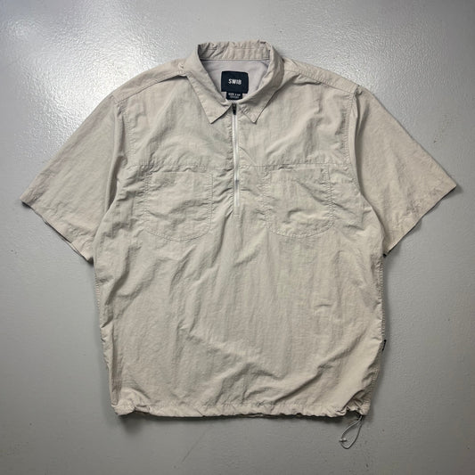 SWIB Korean Nylon Technical Zip Shirt (XL)(SC)
