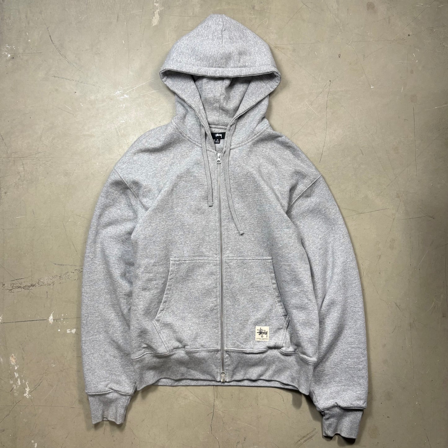 z Stussy Workgear Zip Up Hoodie (M)(SC)