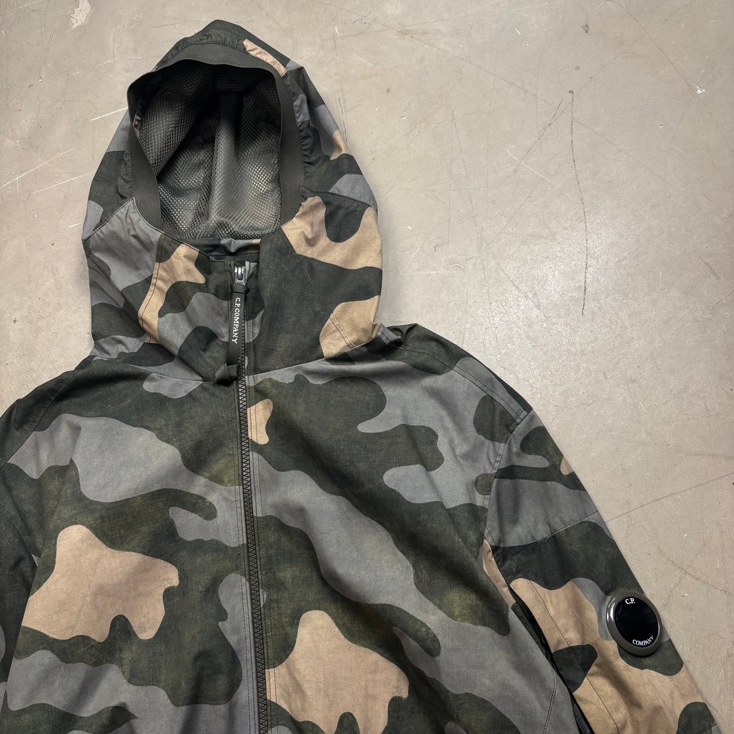 (A Top Pick) C.P. Company Camouflage Pro-Tek Lens Jacket (M)