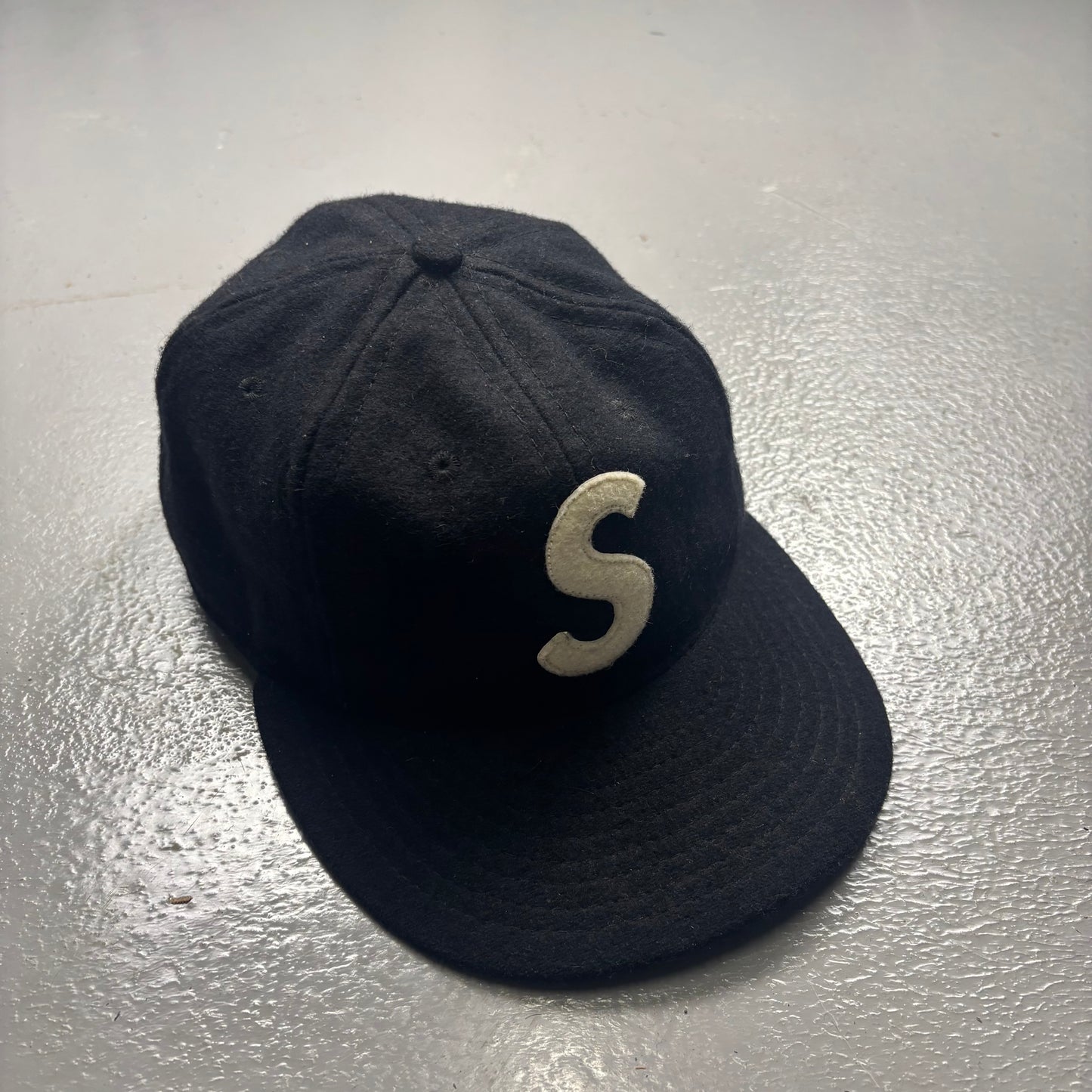 Supreme Ebbets S Logo Fitted Cap (7 1/2)(SC)