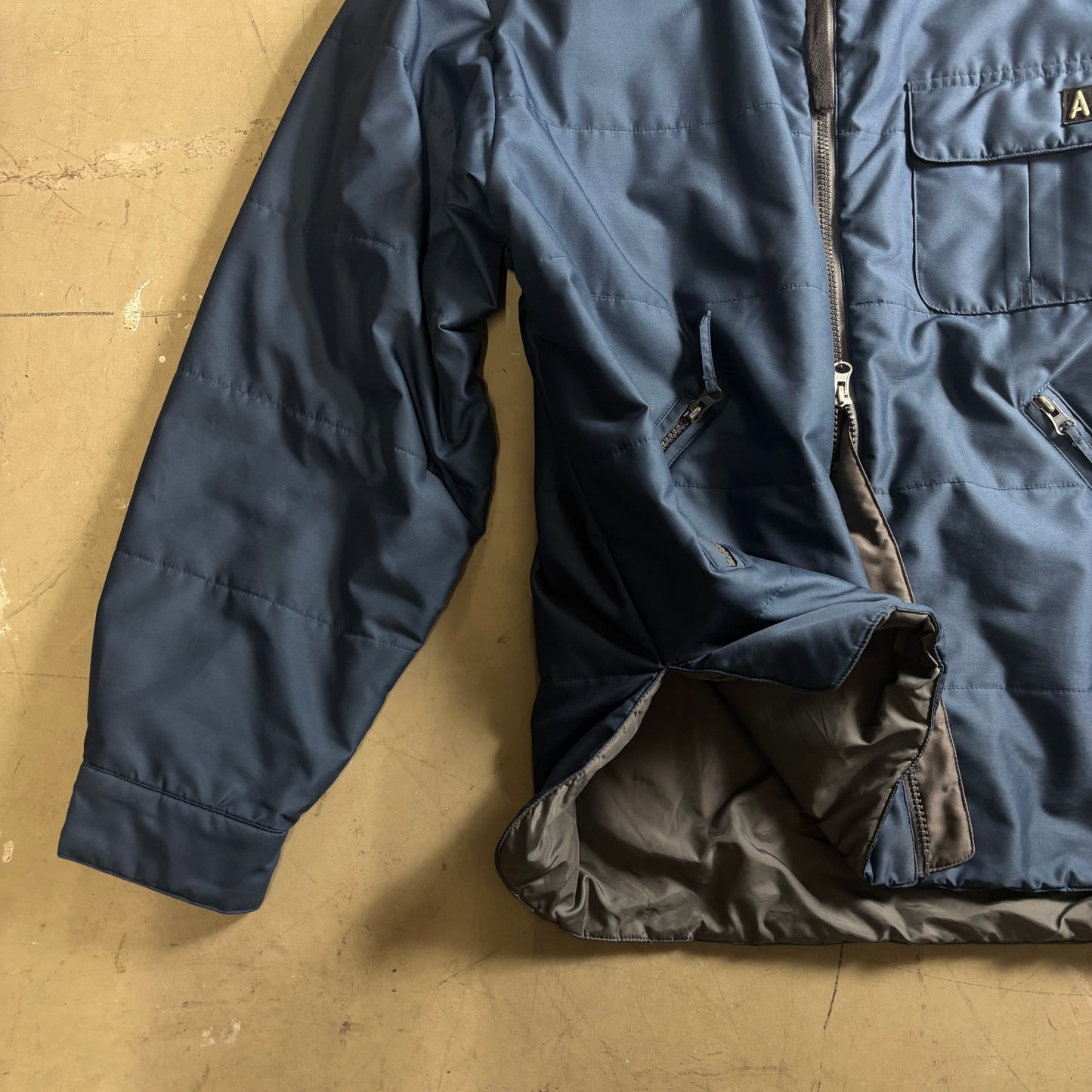 Armani Jeans 2000s Collared Jacket (XL)