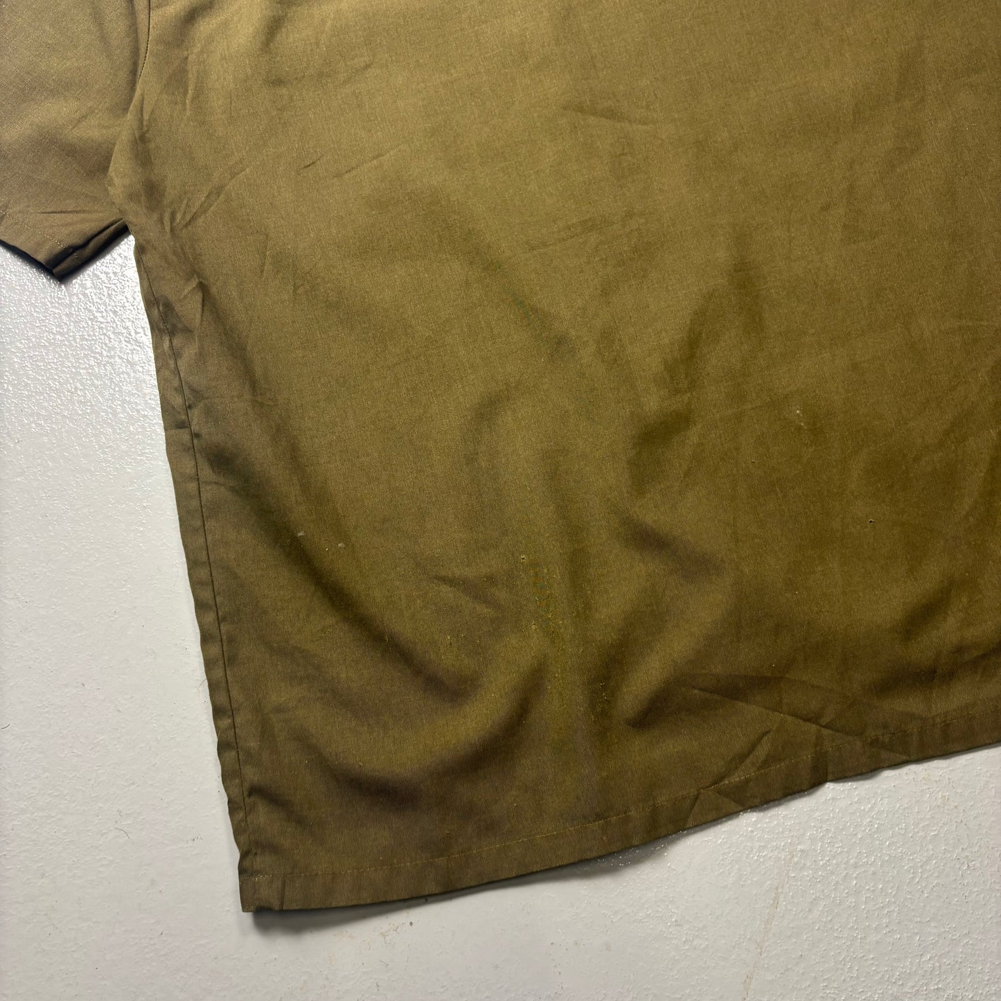 Vintage Military Style Shirt (M)(VC)
