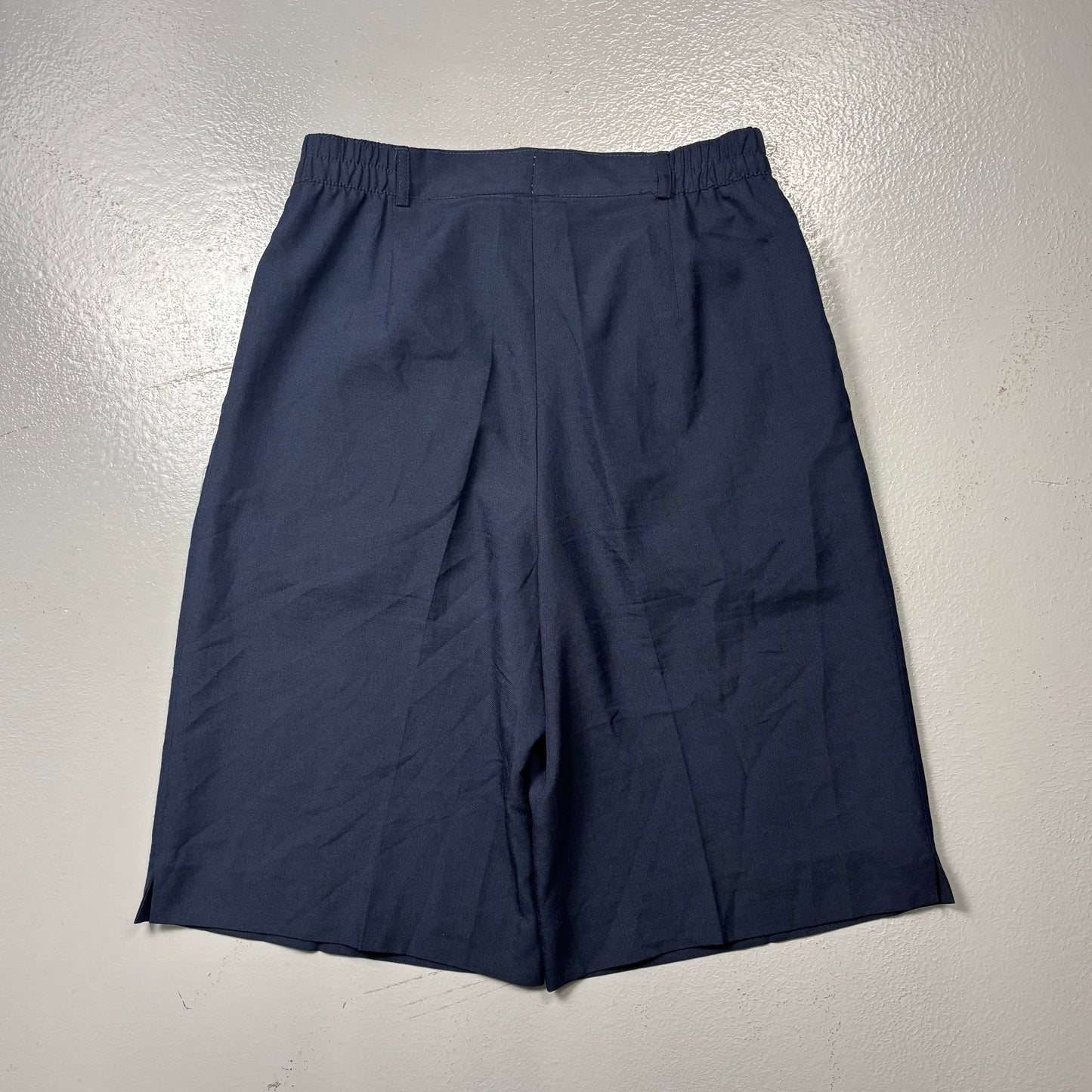 Vintage Pleated Shorts (Elastic Waist 24-30)(VC)