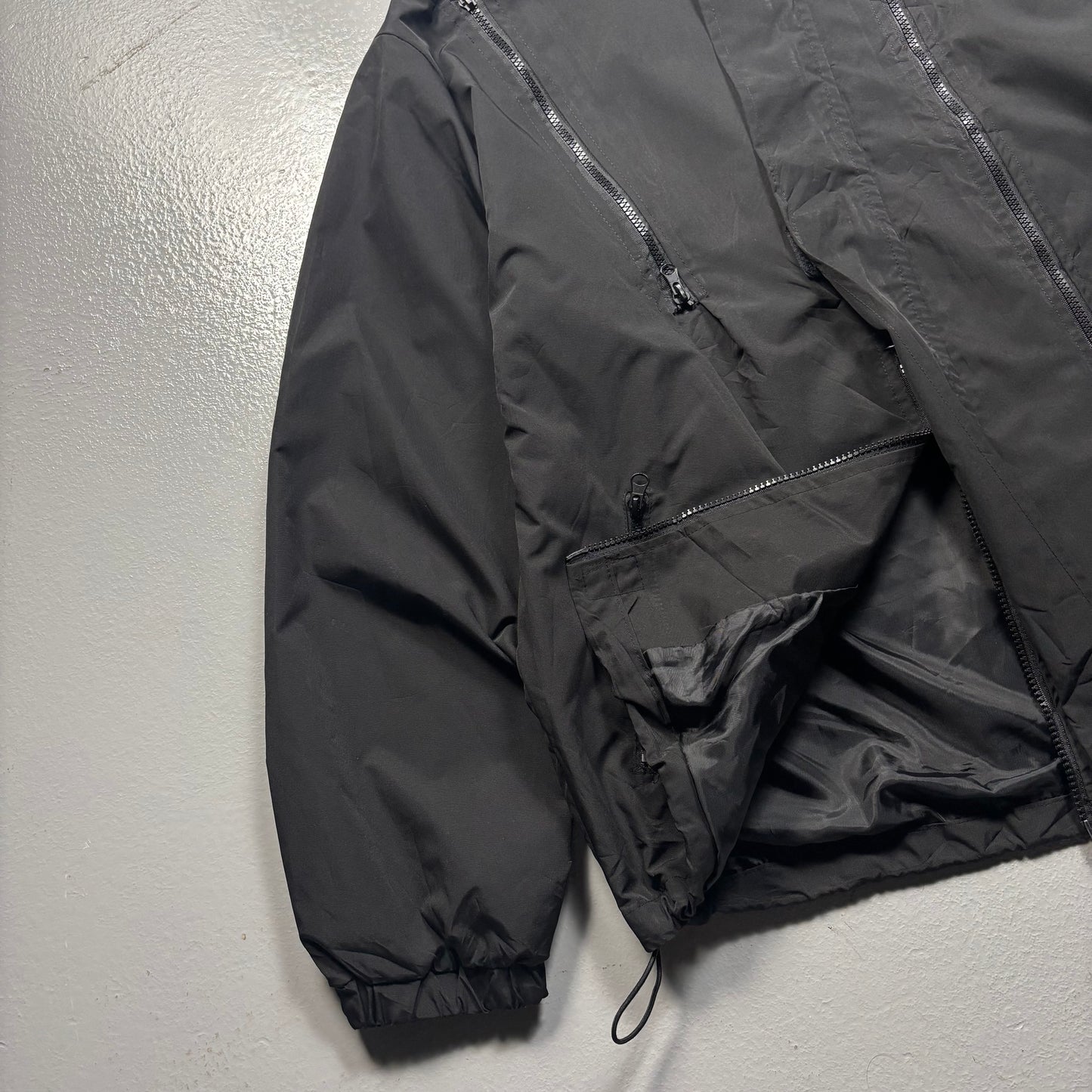 (A Top Pick) Japanese / Korean Style Multi Zip Jacket (L)(SC)
