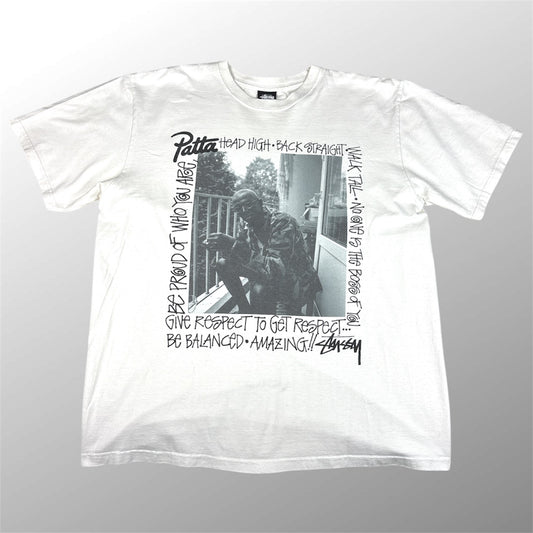 (A Top Pick) Stussy x Patta “Respect” T Shirt (L)