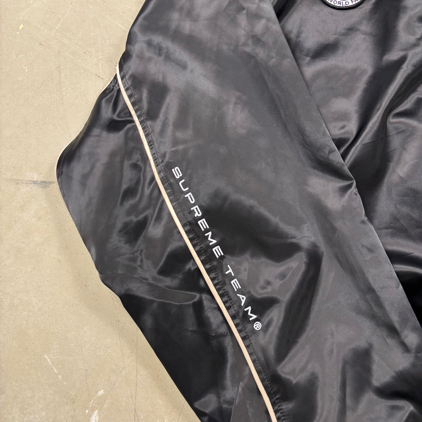 (A Top Pick) Supreme Satin Jacket (M)