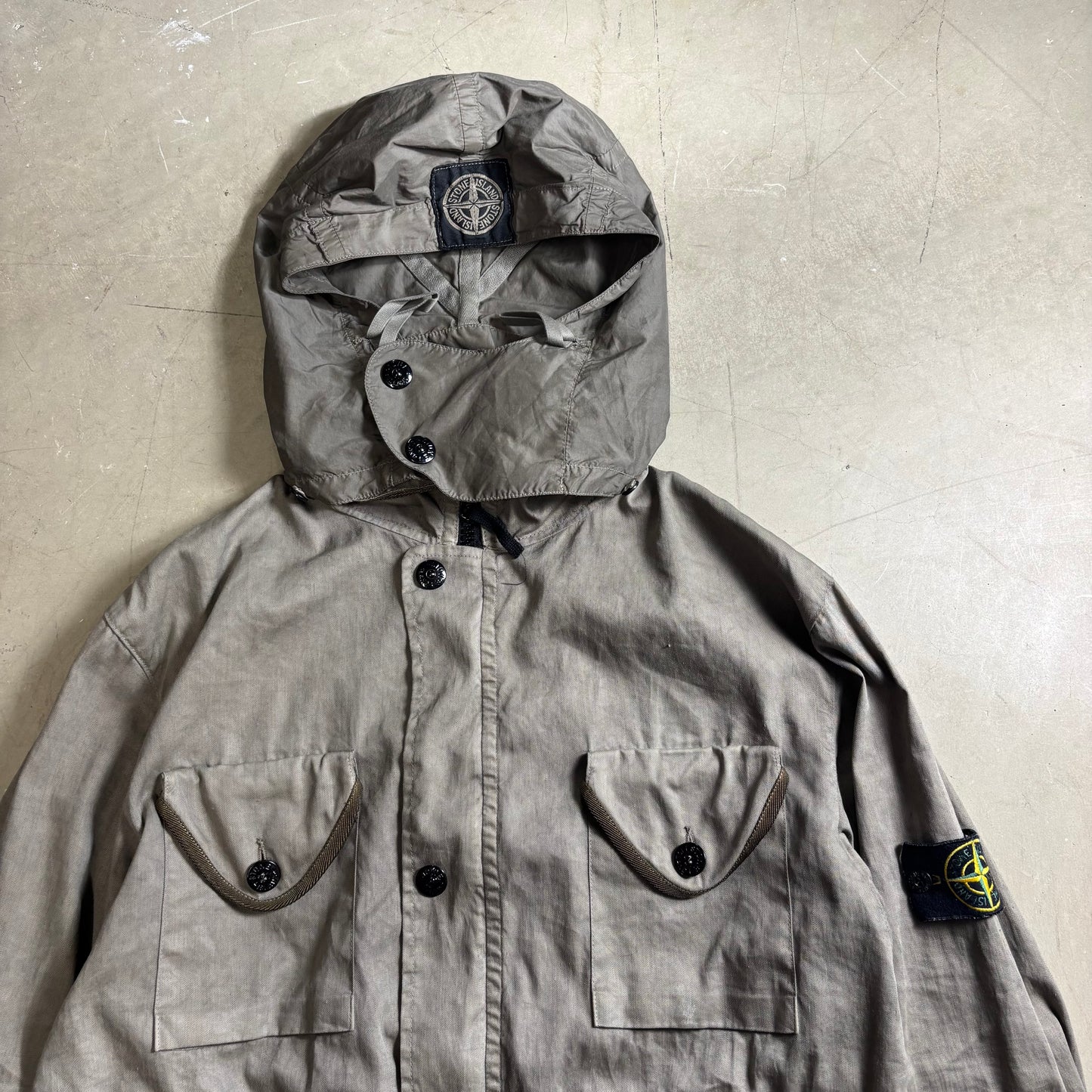 (A Top Pick) Stone Island 2004 Lino Flax Jacket (L)