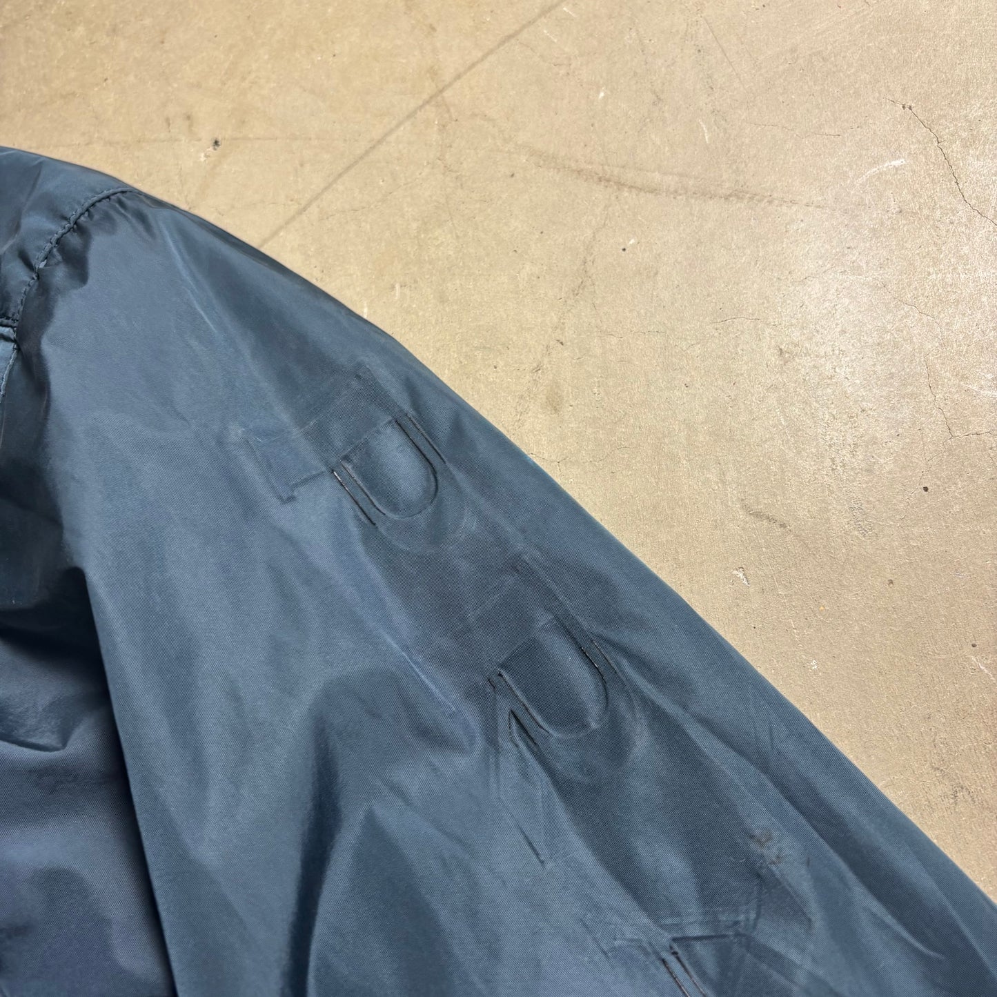 Prada 2007 Arm Spell Out Windbreaker Jacket (M)