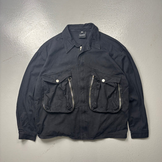 Korean Multi Pocket Collared Jacket (S)(SC)