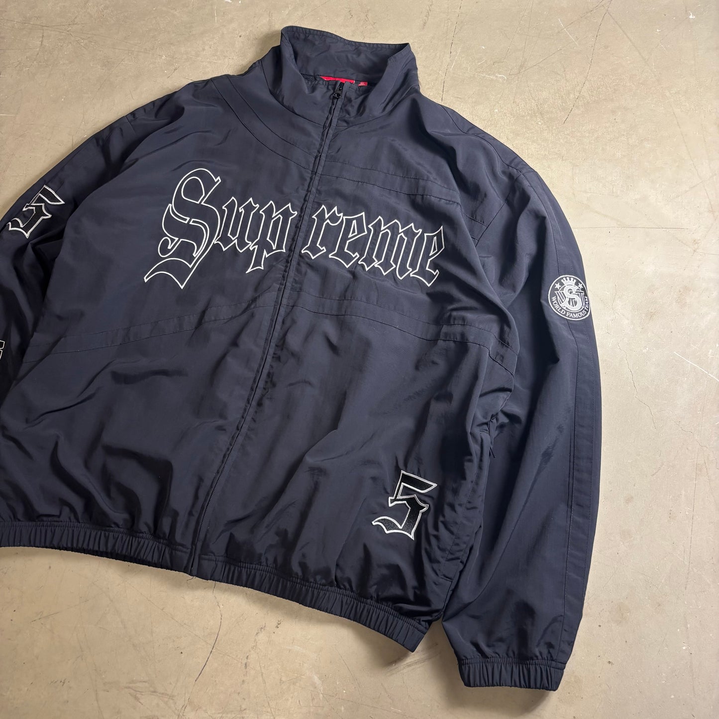 Supreme Old English Track Jacket (XL)