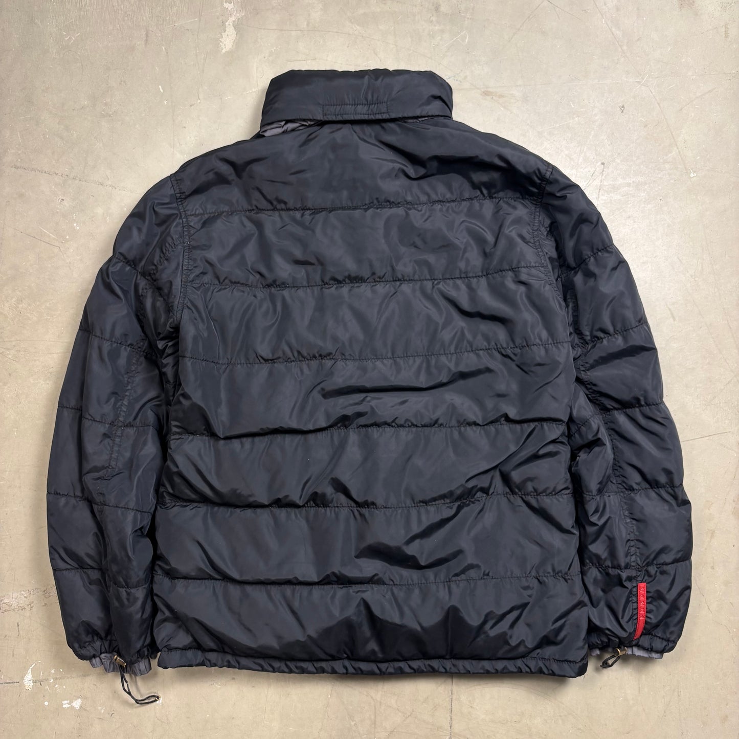 (A Top Pick) Prada Sport 2000s Nylon Toggle Puffer Jacket (M)