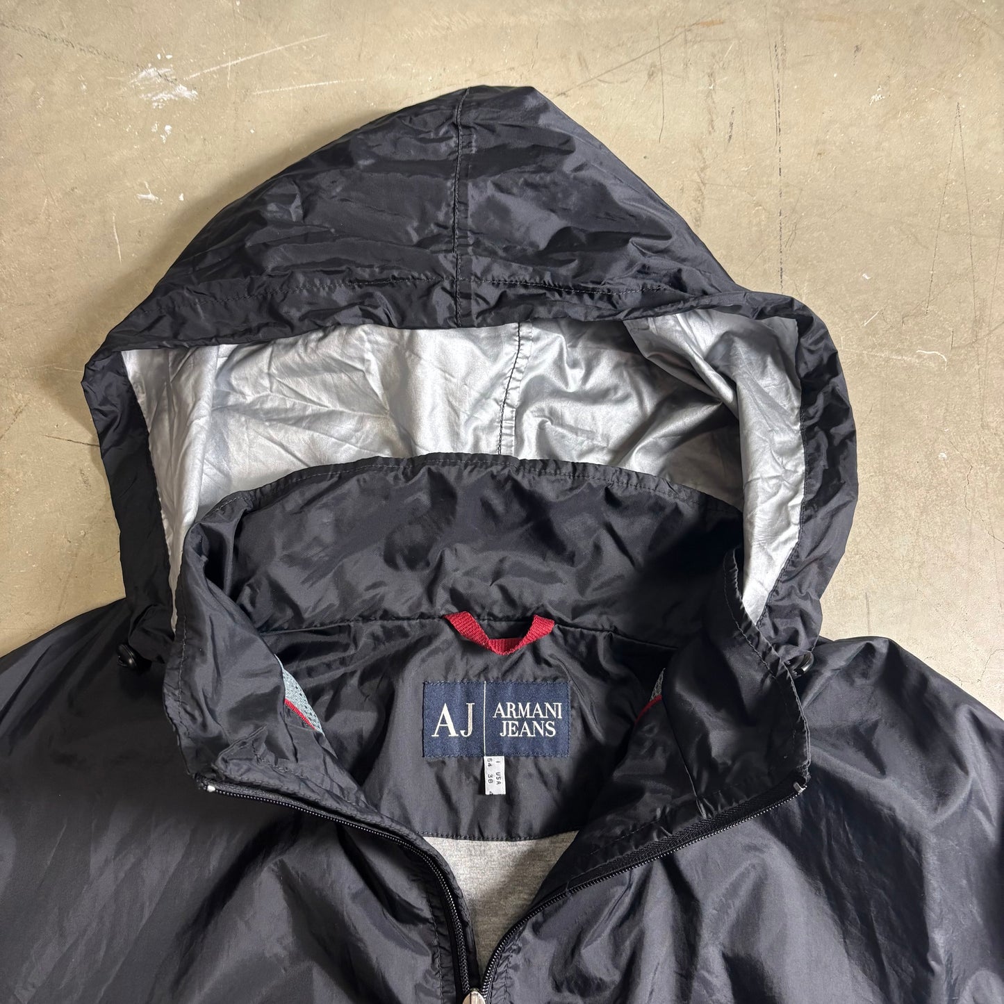 Armani Jeans 2010s Windbreaker Jacket (XL)
