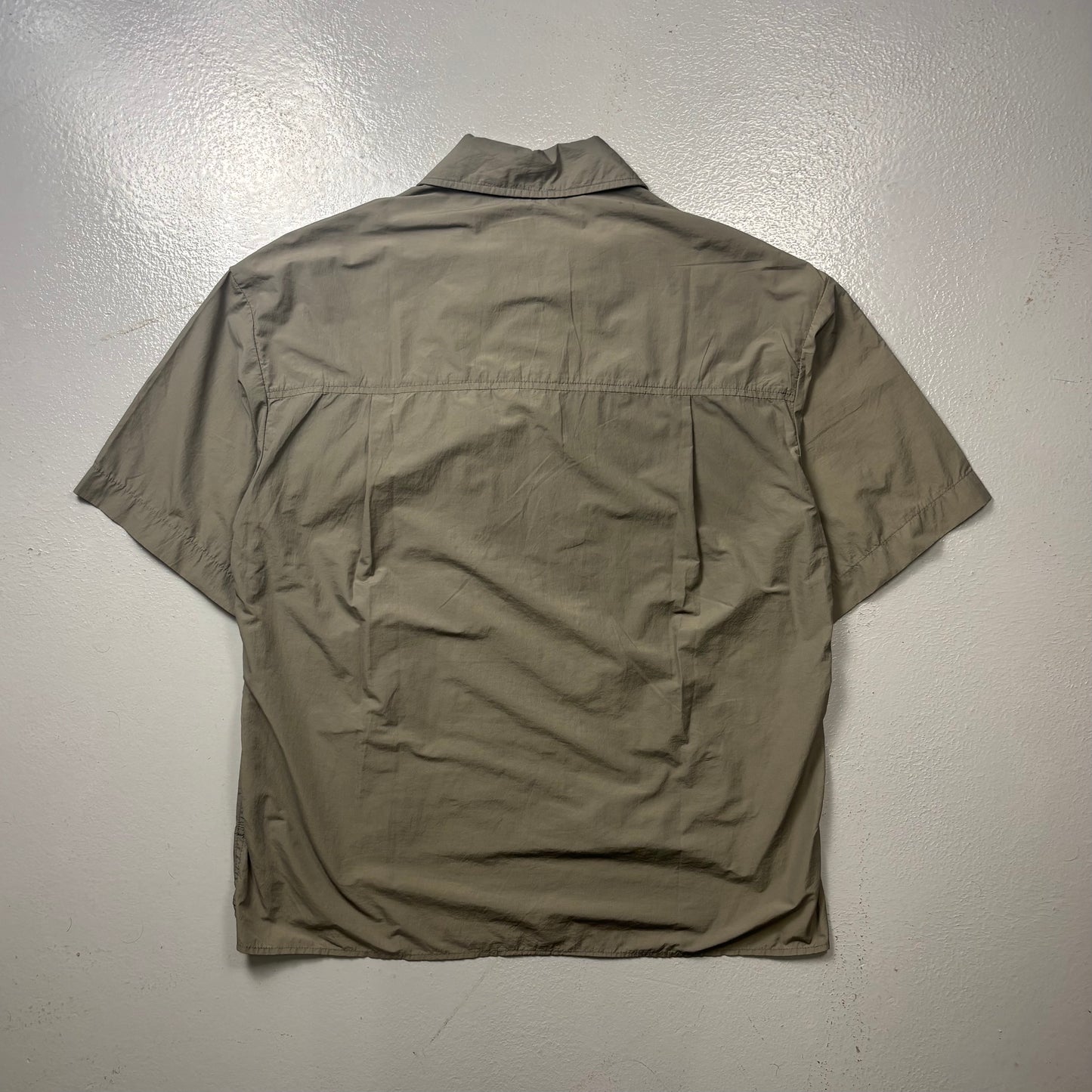 Mind Bridge Korean Nylon Technical Multi Pocket Shirt (M)(SC)