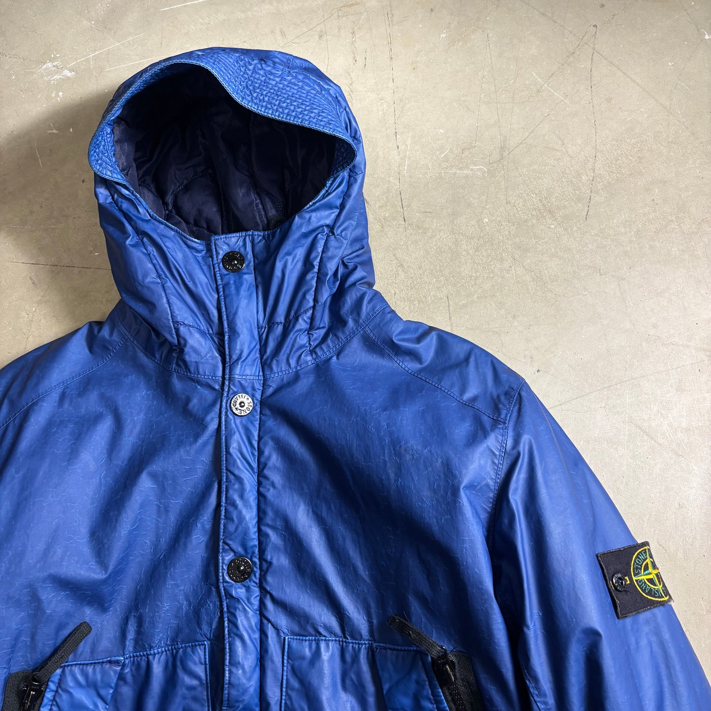 (A Top Pick) Stone Island 2012 Mussola Gommata 30th Anniversary Jacket (M)