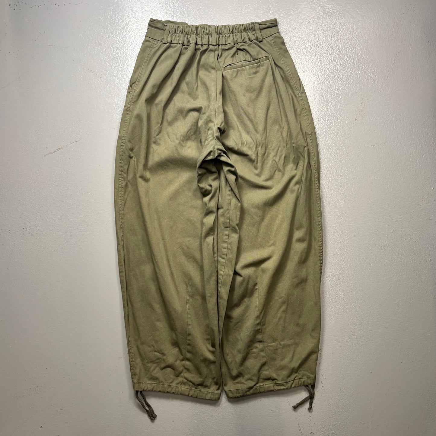 Anglan Pleated Military Style Trousers (One Size 28-34)(SC)
