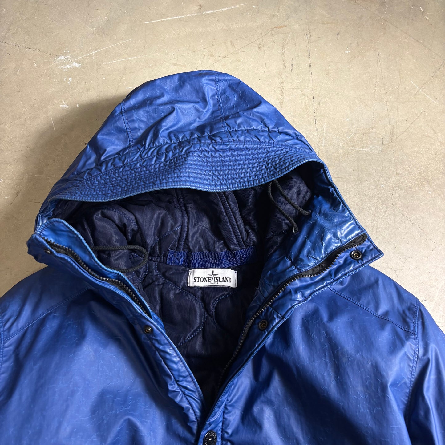 (A Top Pick) Stone Island 2012 Mussola Gommata 30th Anniversary Jacket (M)
