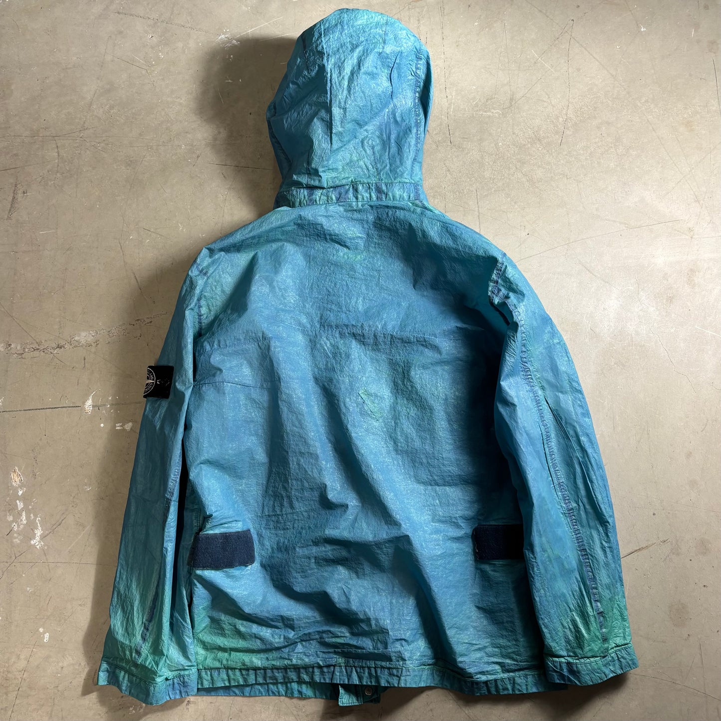 (A Top Pick) Stone Island 2001 Pure Metal Shell Parka Jacket (M)