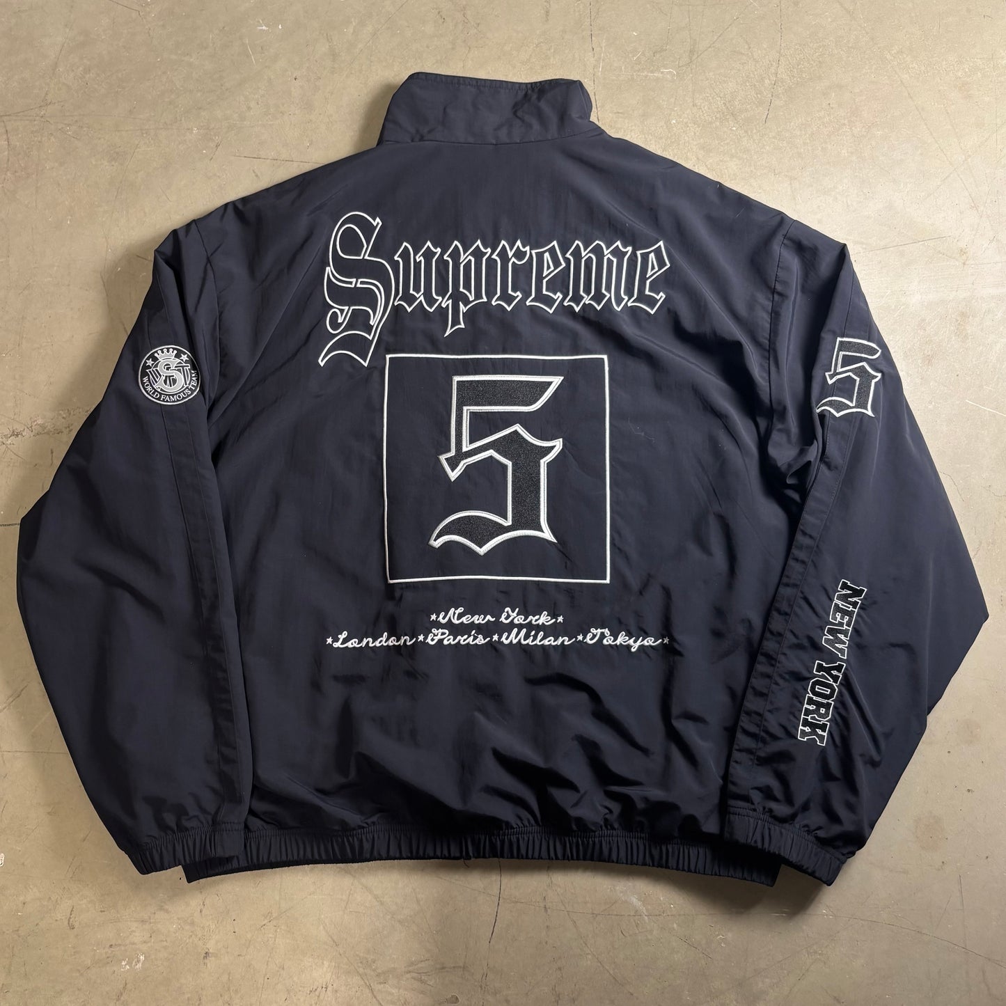 Supreme Old English Track Jacket (XL)