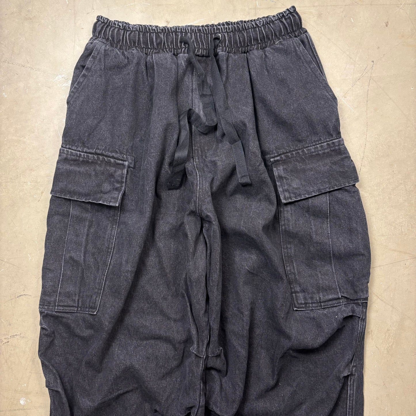 Anglan Farmers Market Korean Cargo Jeans (One Size (28-40)/32)(SC)