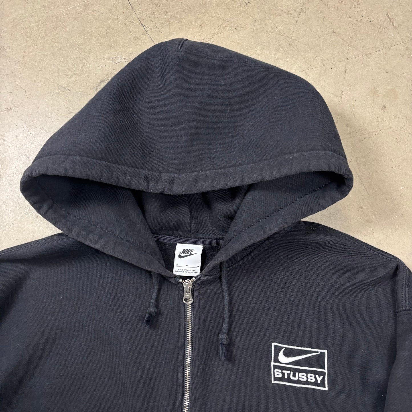 (A Top Pick) Stussy x Nike Zip Up Hoodie (M)