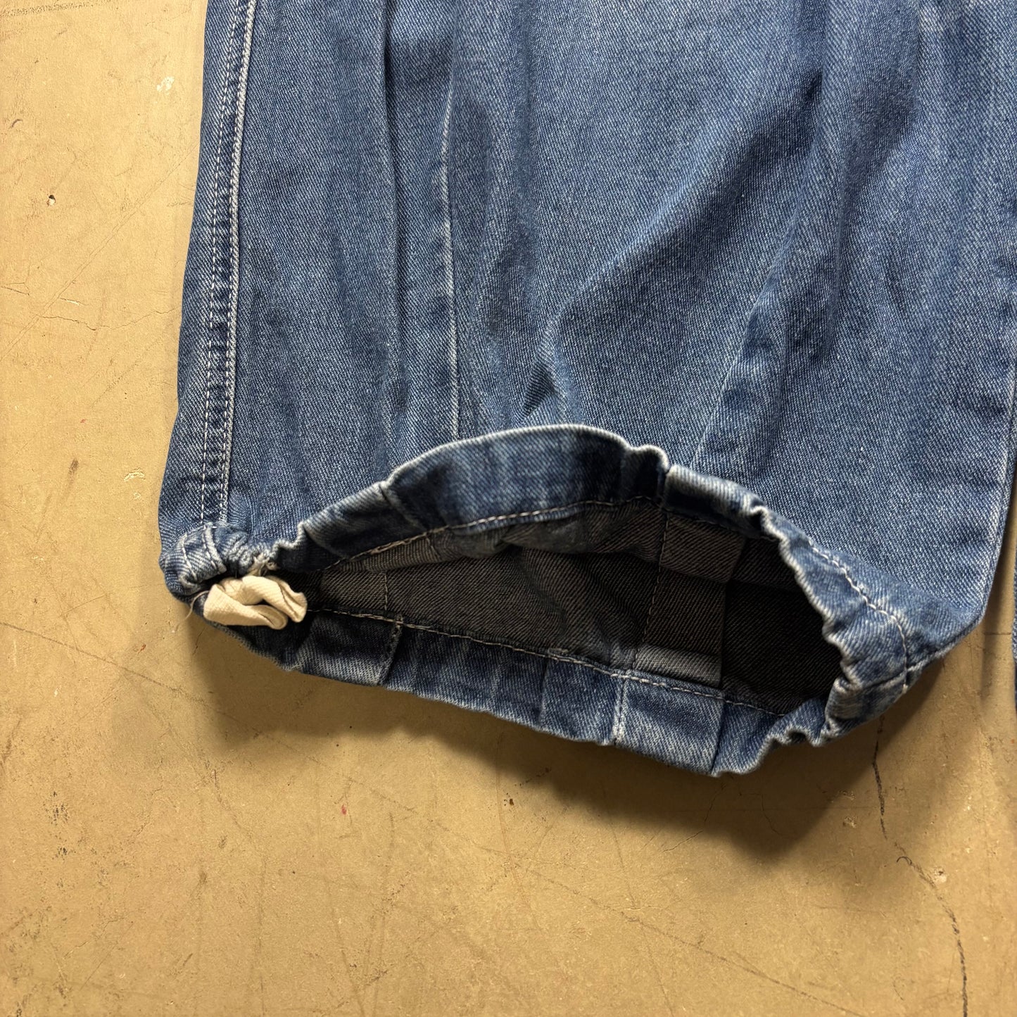 Overall Japanese Balloon Jeans (One Size (24-32)/32)(SC)