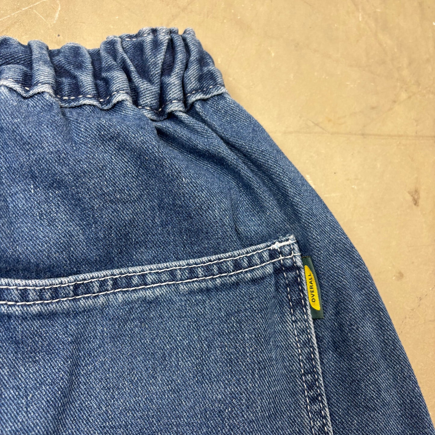 Overall Japanese Balloon Jeans (One Size (24-32)/32)(SC)