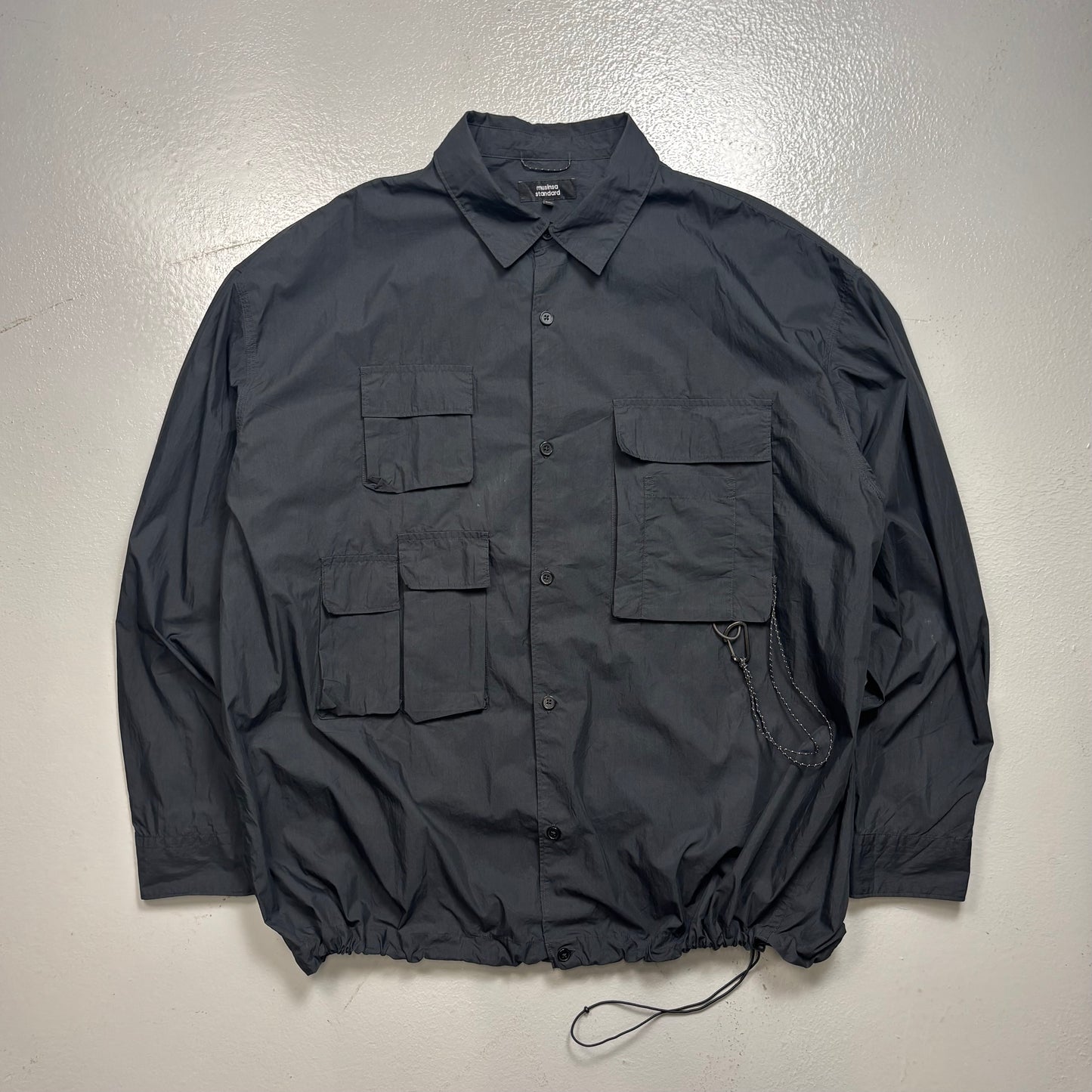 Korean Munisa Standard Multi Pocket Overshirt (XL)(SC)