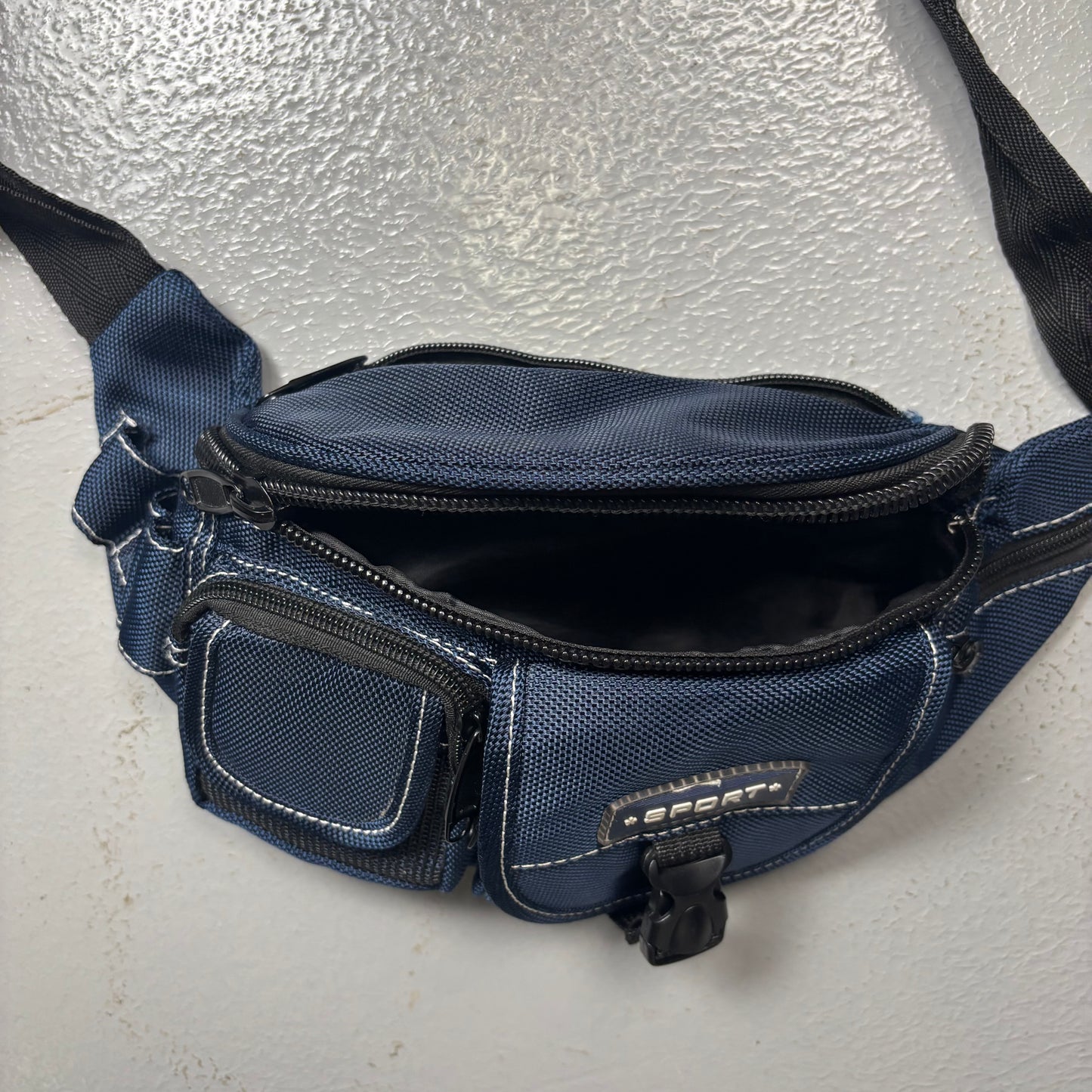 Vintage Multi Pocket Cross Body Bag (Adjustable)(VC)