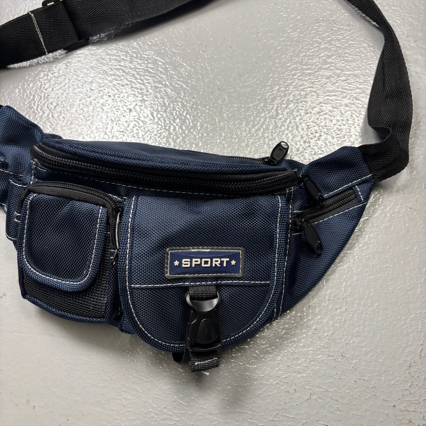 Vintage Multi Pocket Cross Body Bag (Adjustable)(VC)