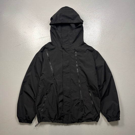 (A Top Pick) Japanese / Korean Style Multi Zip Jacket (L)(SC)