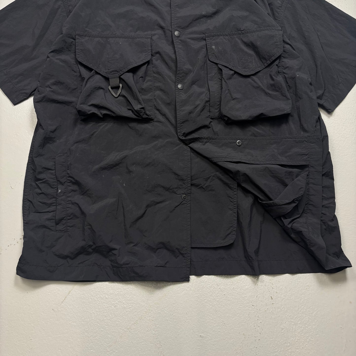 Korean Nylon Multi Pocket Shirt (L)(SC)