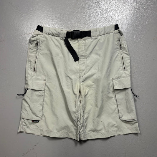 Korean Vintage Lightweight Cargo Shorts (One Size 30-34)(SC)