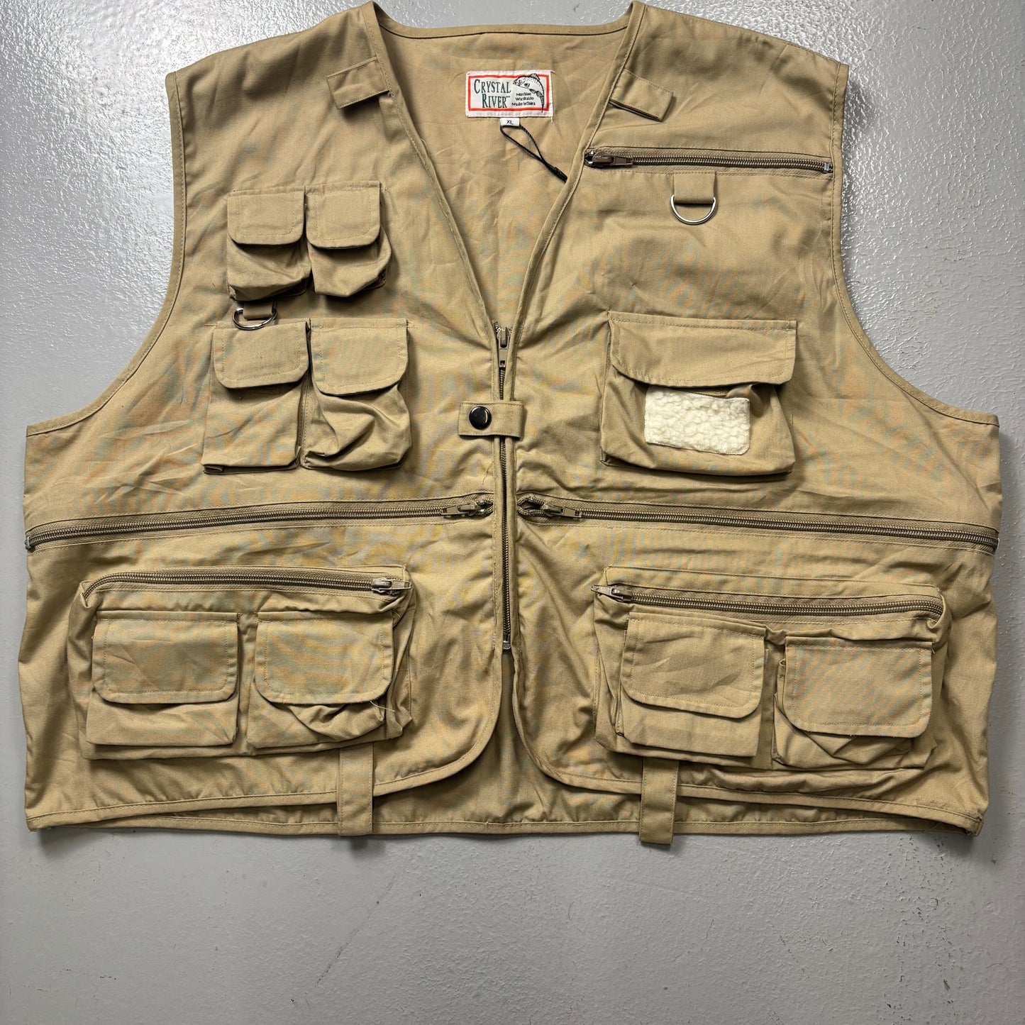 Vintage Multi Pocket Vest (M)(VC)