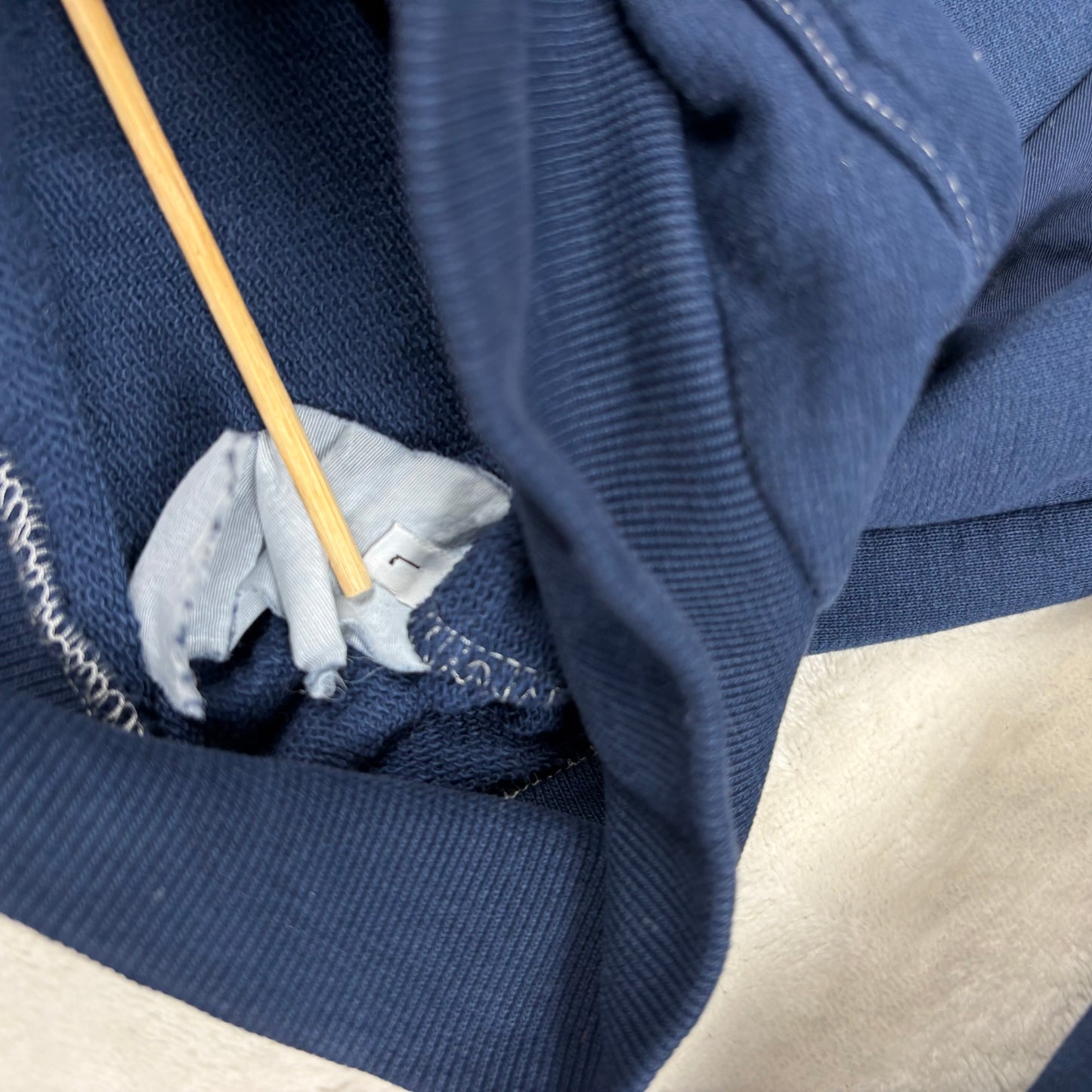 Stone Island 2010s Vintage Patch Logo Hoodie (M)