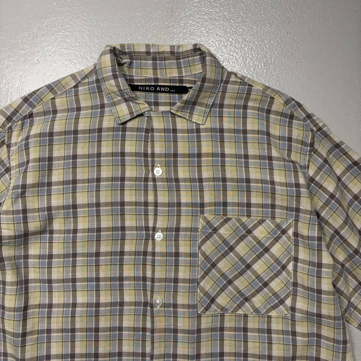 Korean Plaid Shirt (M/L)(SC)
