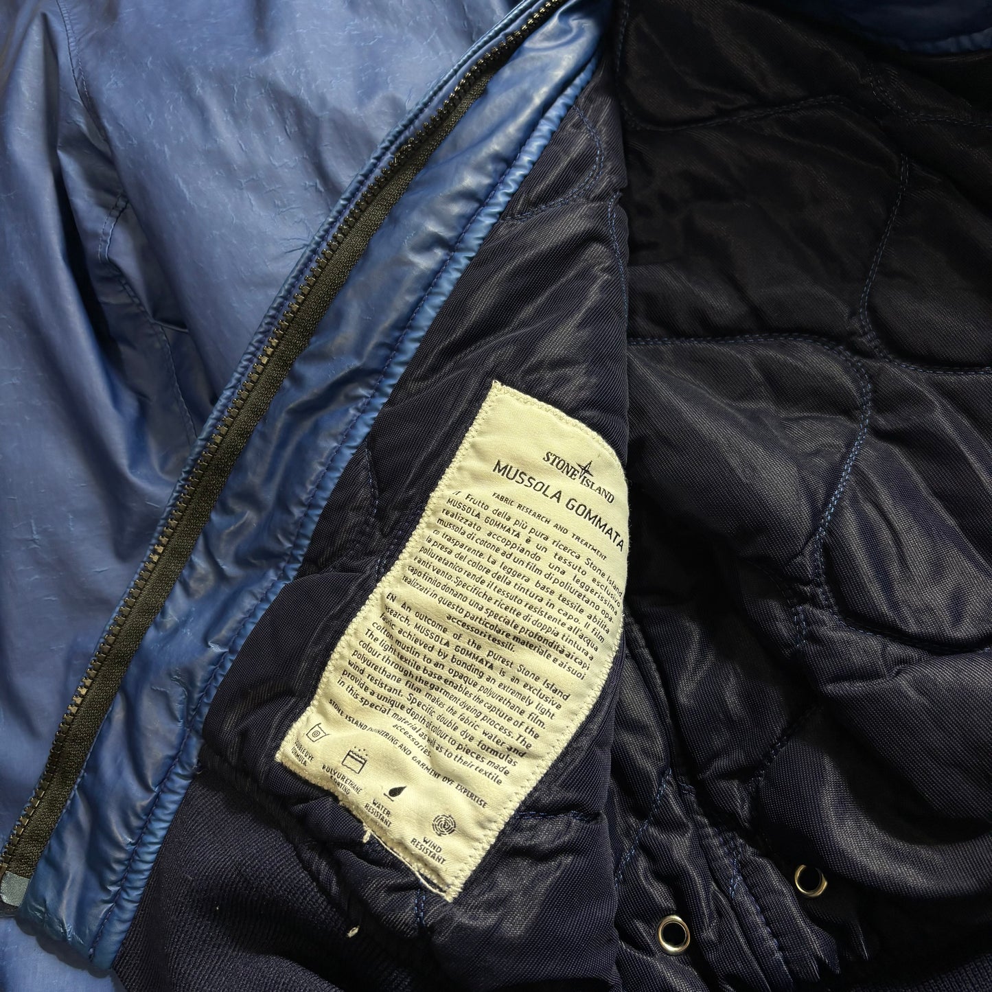 (A Top Pick) Stone Island 2012 Mussola Gommata 30th Anniversary Jacket (M)