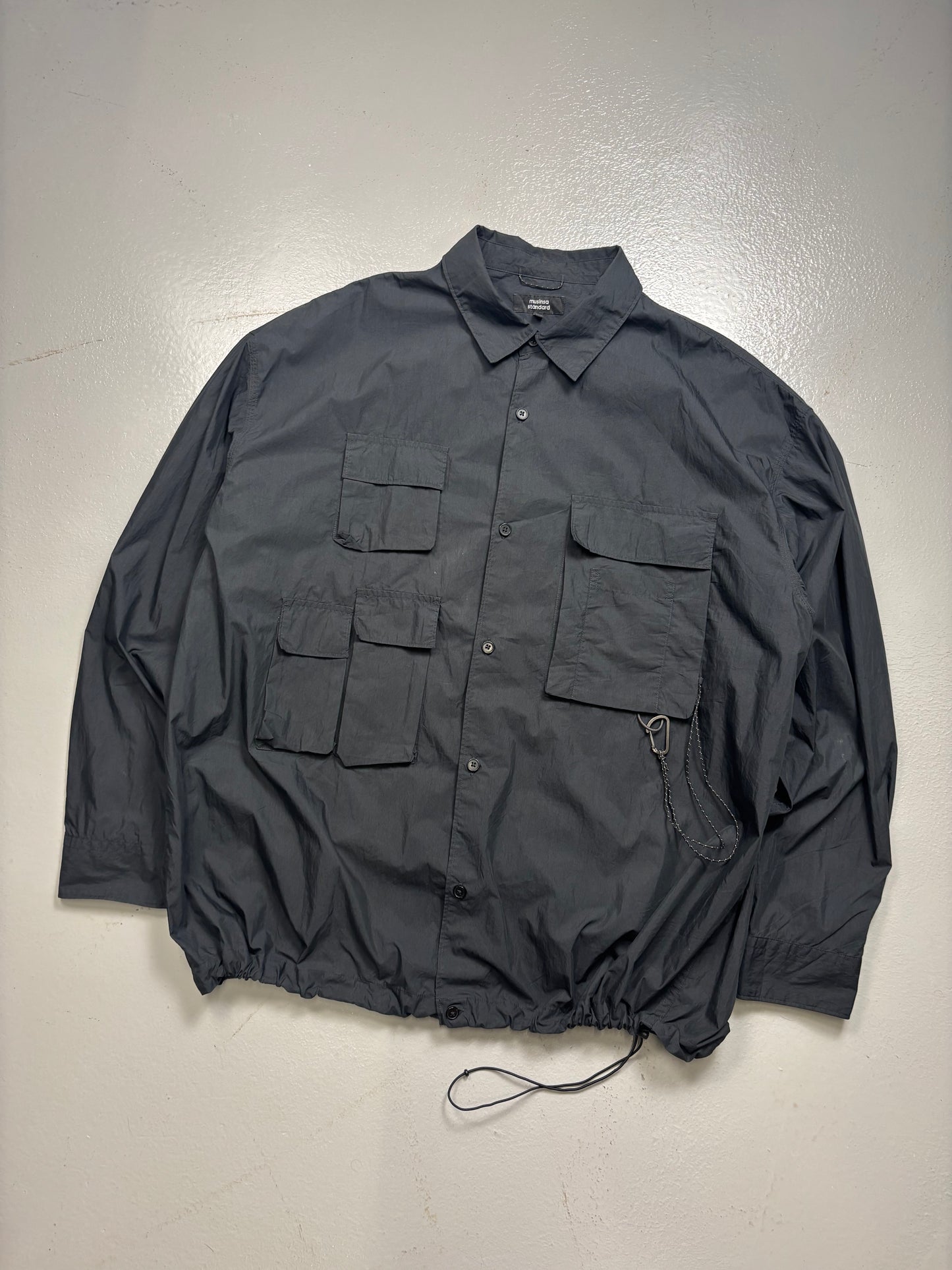 Korean Munisa Standard Multi Pocket Overshirt (XL)(SC)