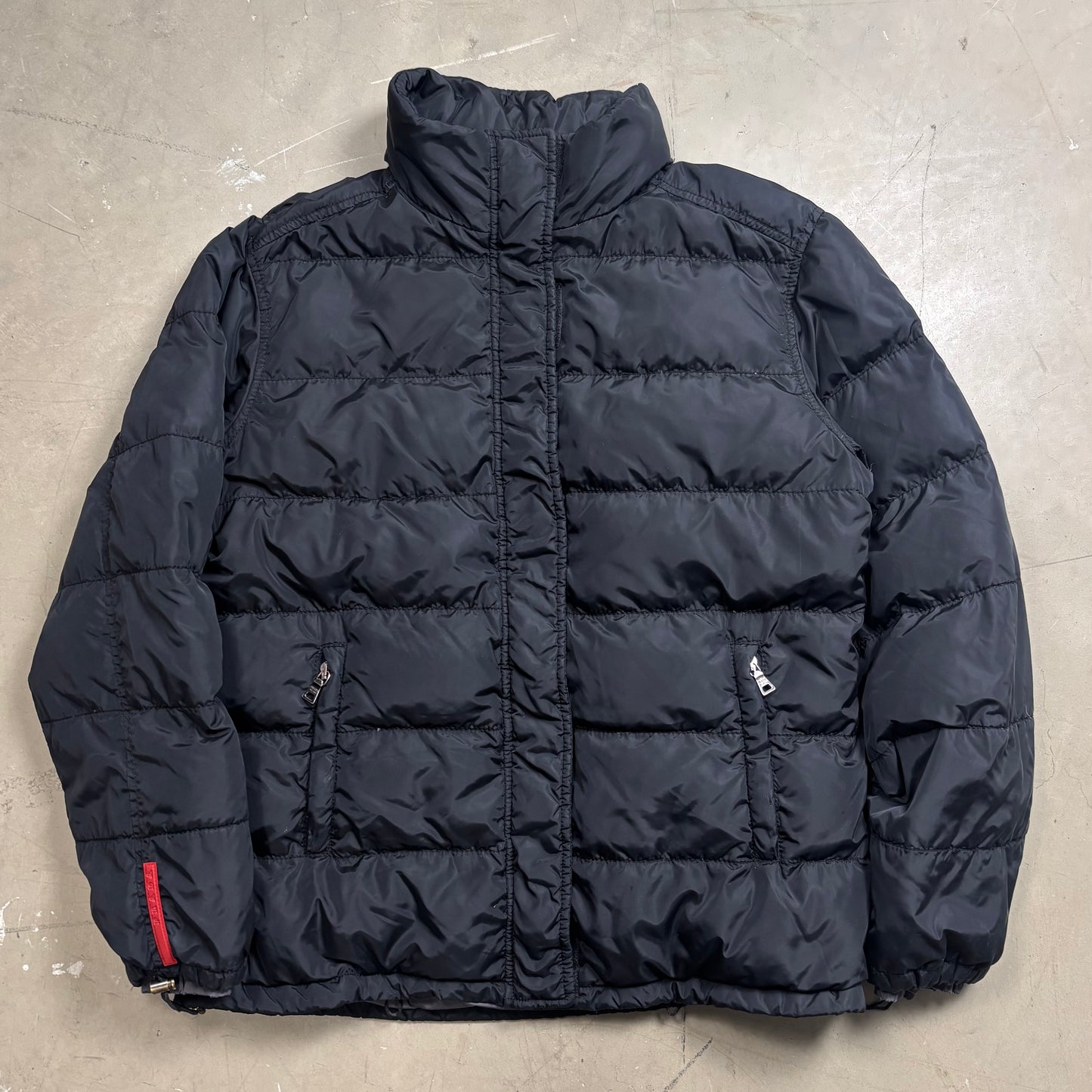 (A Top Pick) Prada Sport 2000s Nylon Toggle Puffer Jacket (M)