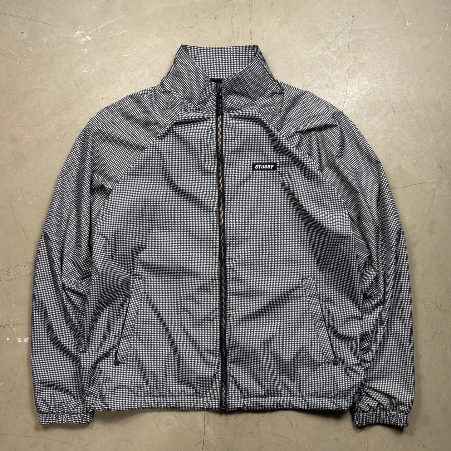 z Stussy Houndstooth Jacket (L)(SC)