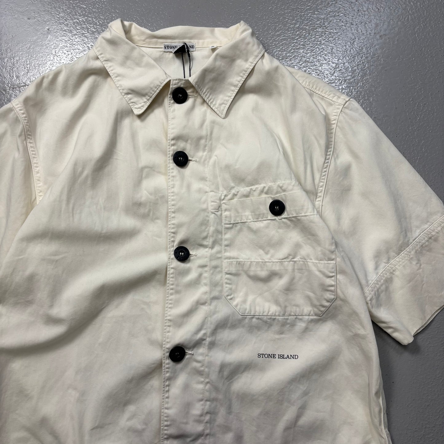 (A Top Pick) Stone Island 2002 Button Shirt (M)(SC)