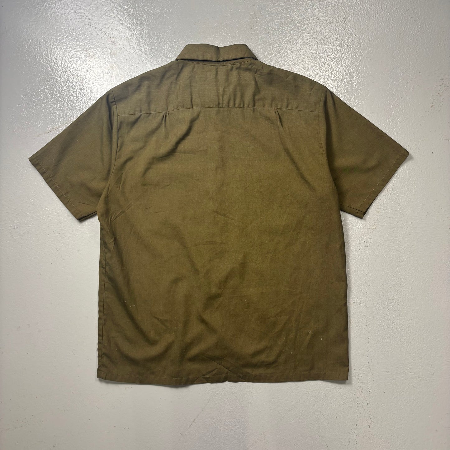 Vintage Military Style Shirt (M)(VC)