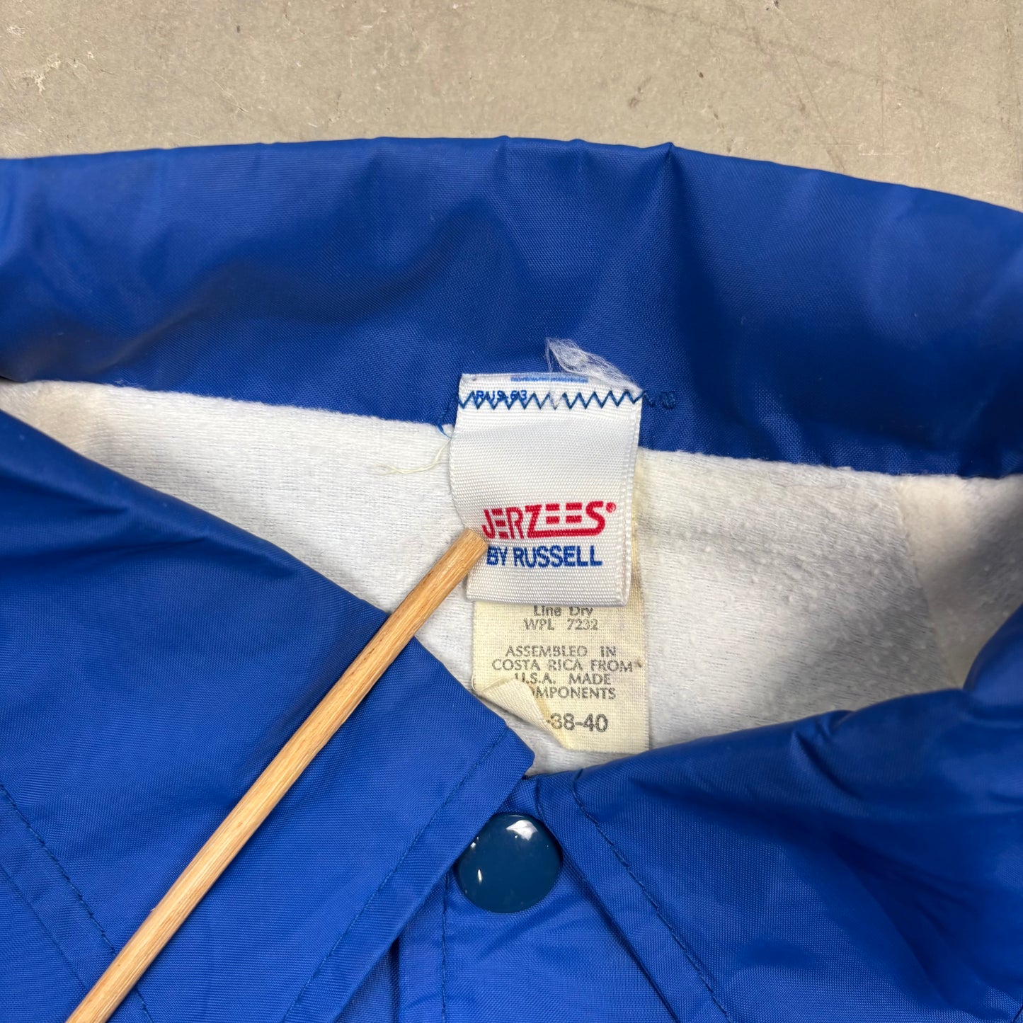 Vintage Jerzees 1980s Collared Jacket (M)(VC)