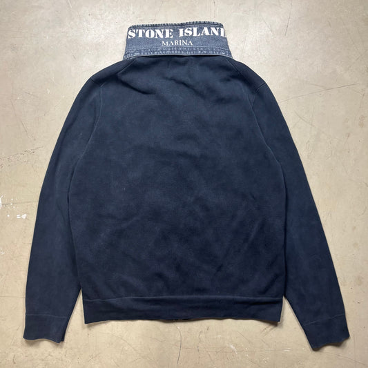 (A Top Pick) Stone Island Marina 2013 “Glow In Dark” Zip Up (L)
